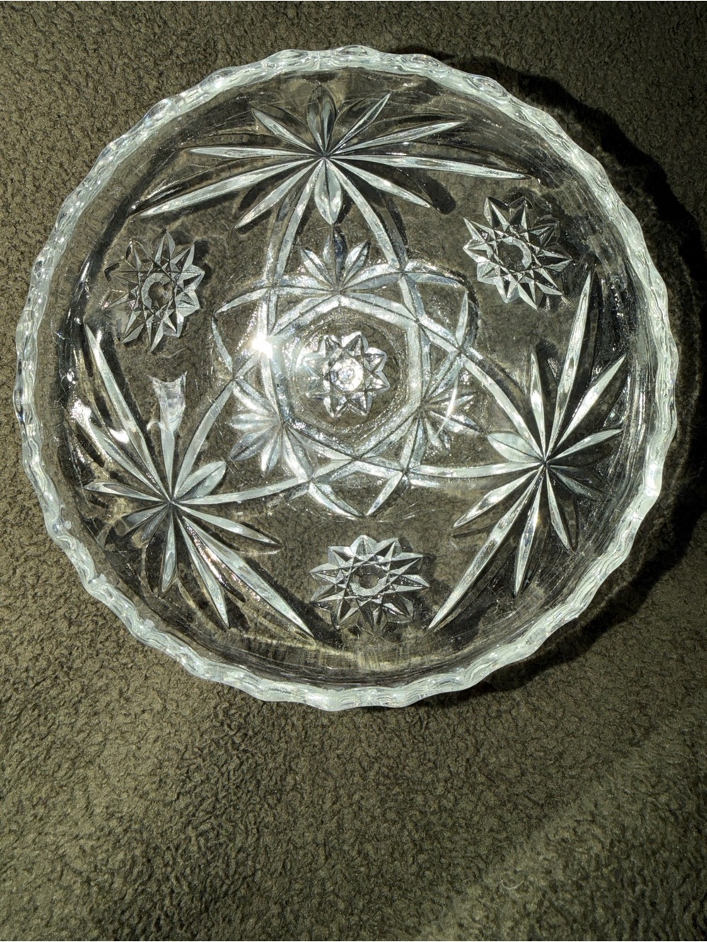 Anchor Hocking Candy, ice cream, salad, fruit, small coup bowl. Set of two.